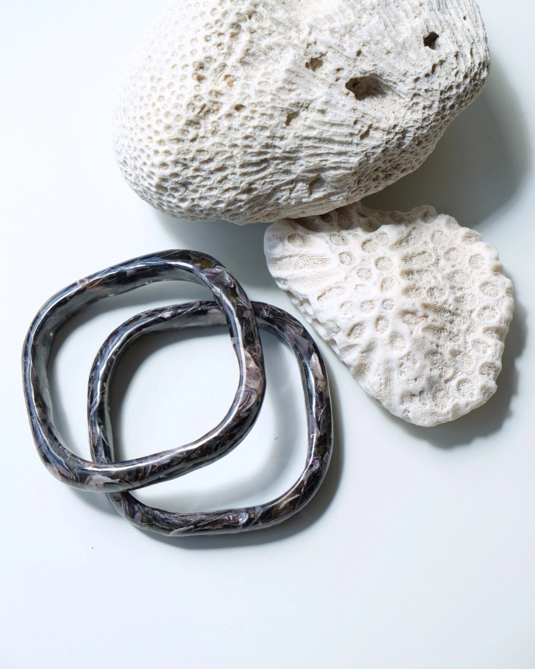 Mencia Bracelet (Set of 2) | Black