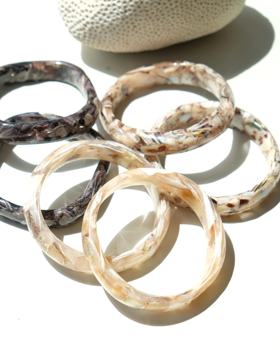 Mencia Bracelet (Set of 2) | Camel