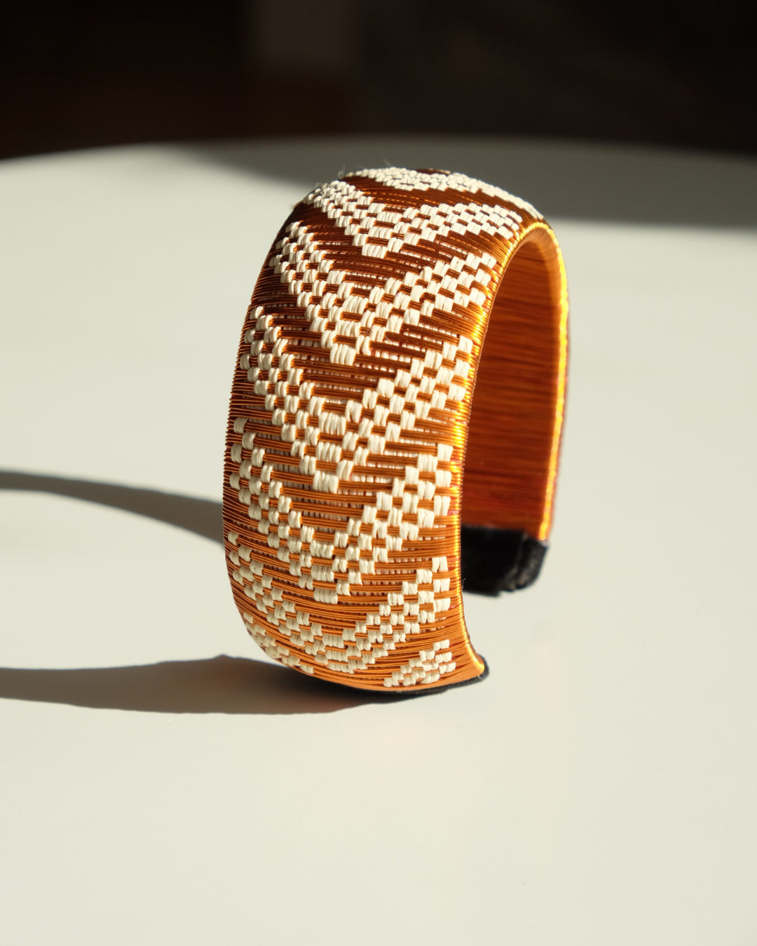 Sienna Bracelet | Copper & Off White - Cōper Shop