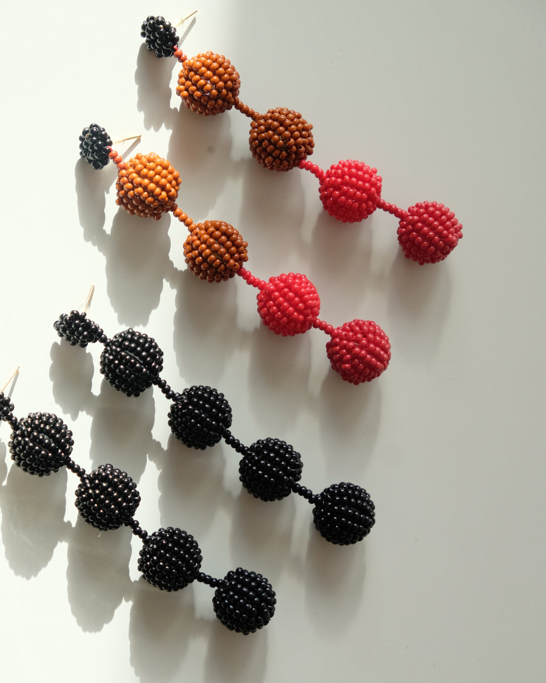 Vega Earrings | Burgundy - Cōper Shop