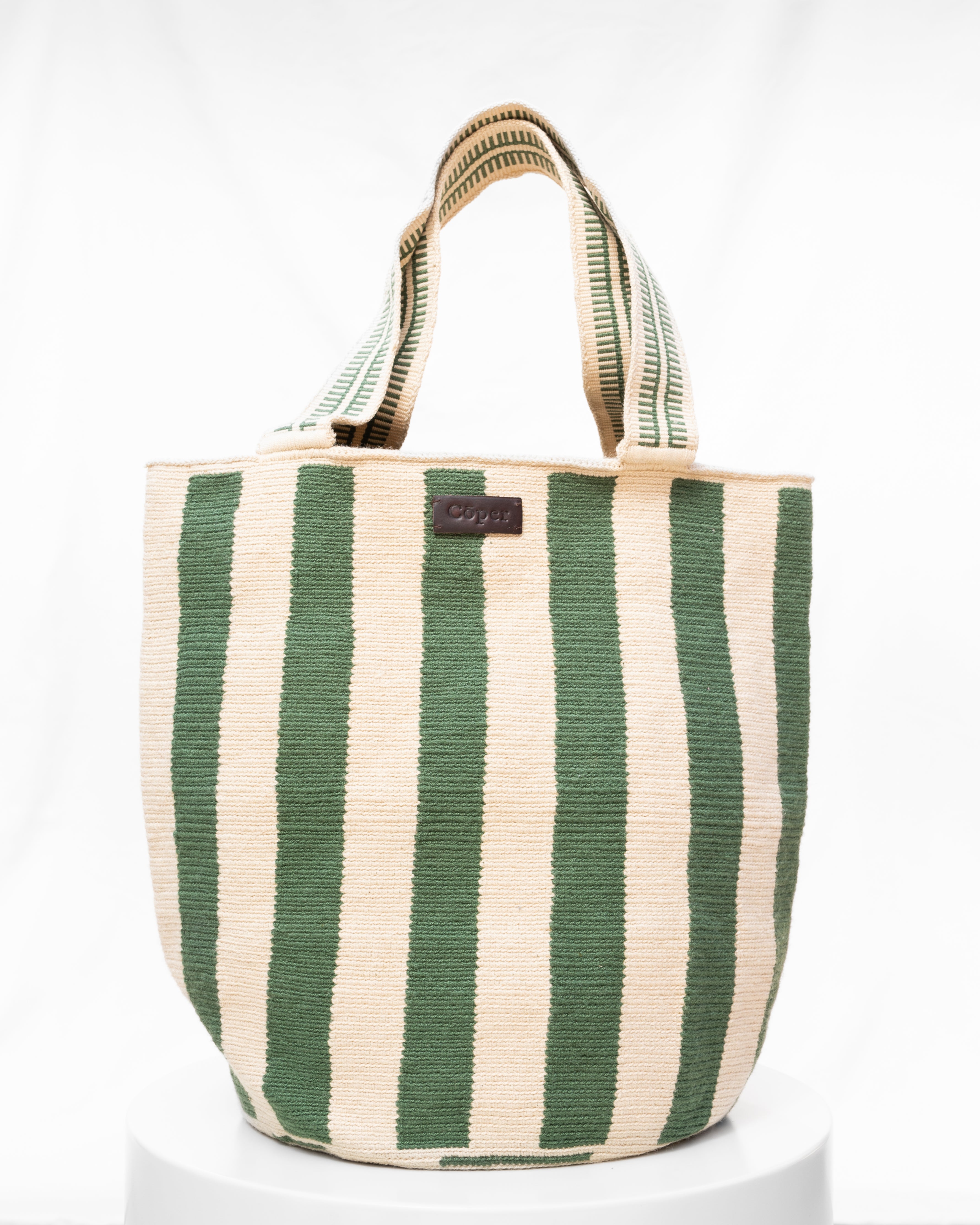 Celia Tote 44 Wayuu Bag - Salvia - Cōper