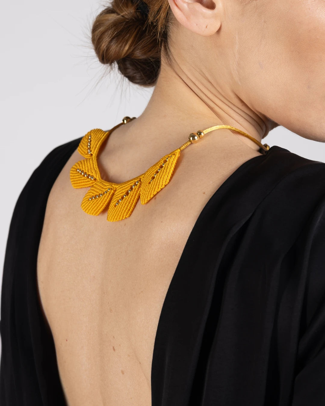 Aura Necklace | Mustard