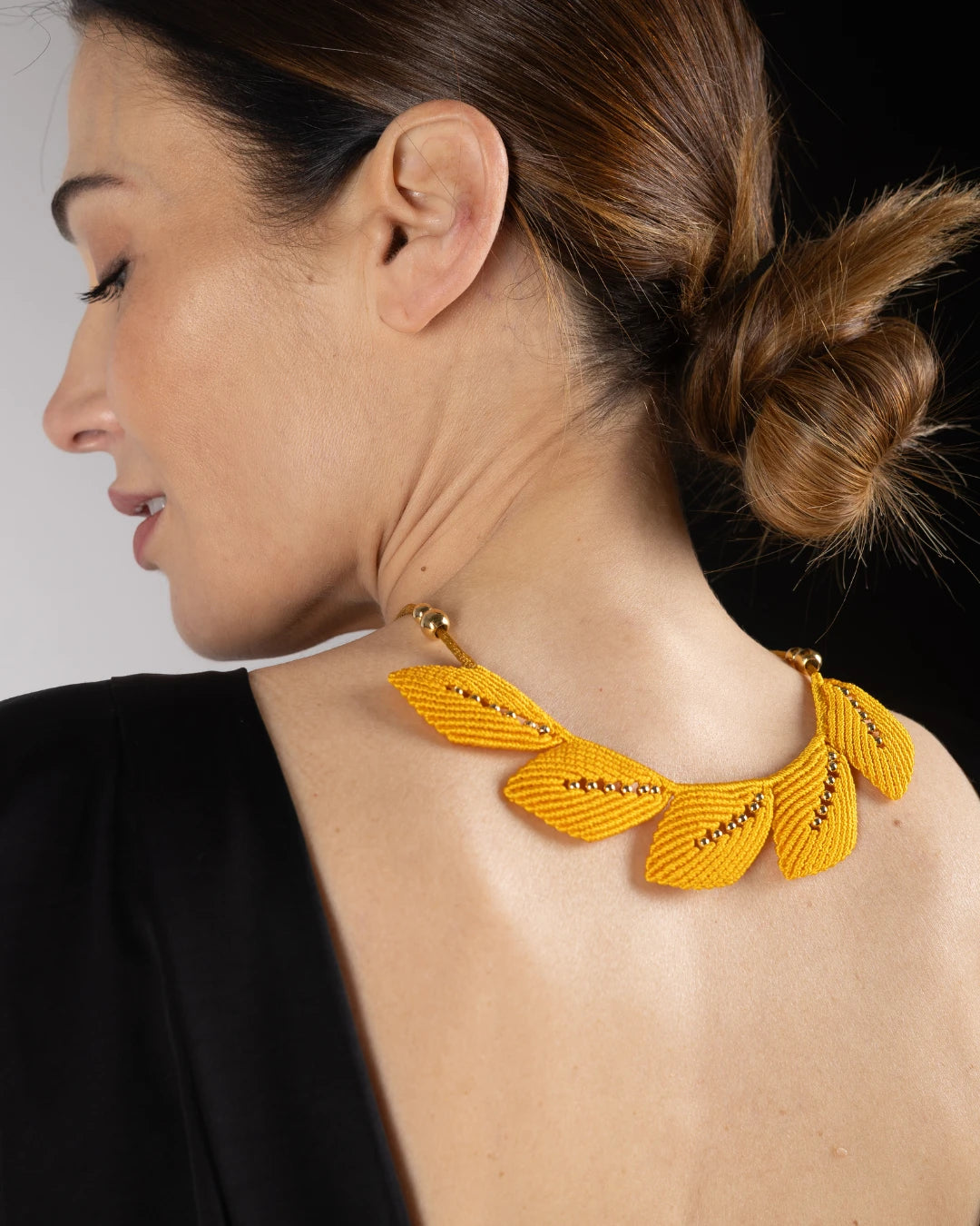 Aura Necklace | Mustard