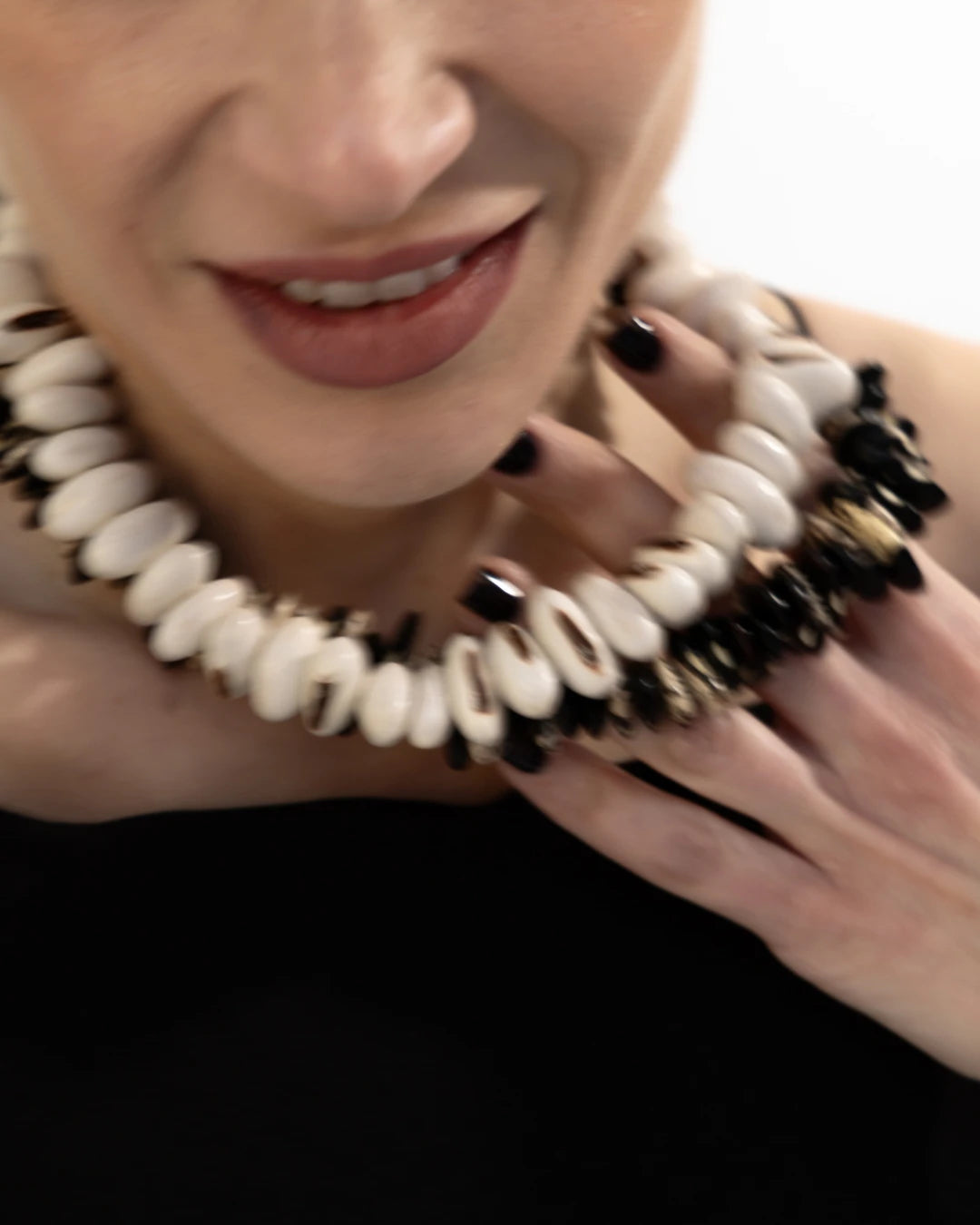 Agnes Necklace | Off white