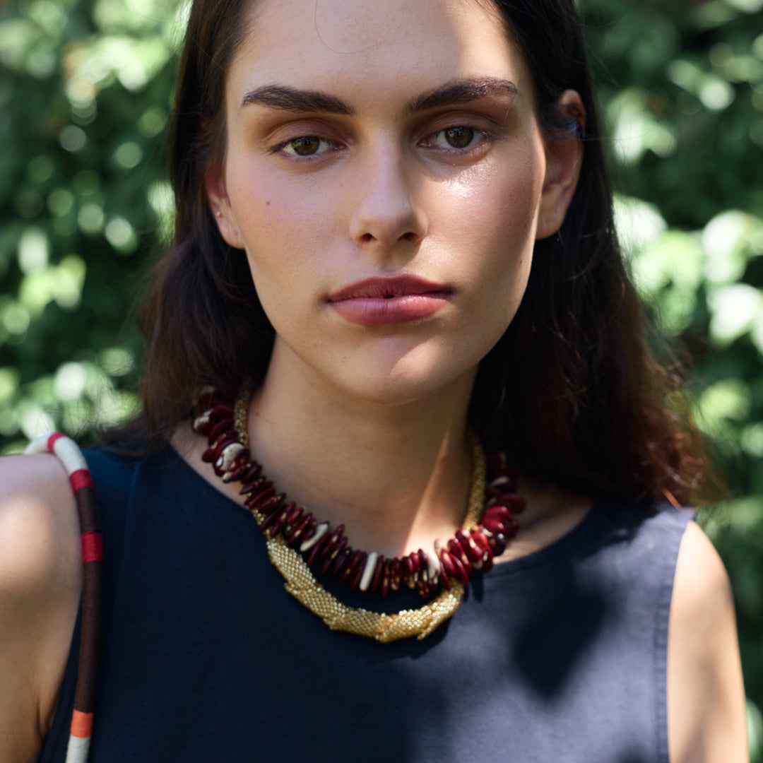 Cala Necklace | Gold