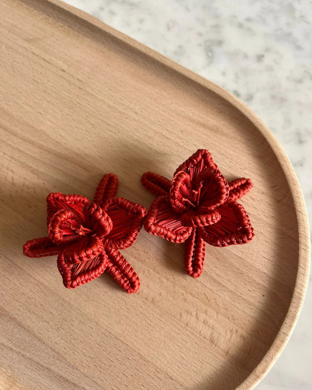 Orquidea Earring | Red