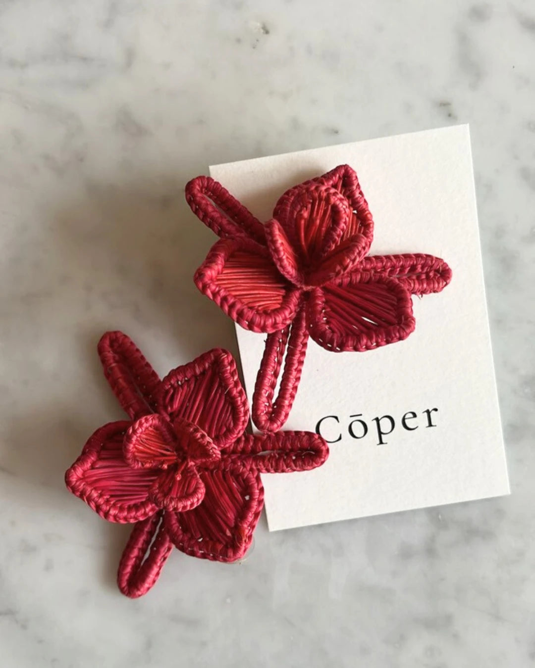 Orquidea Earring | Red
