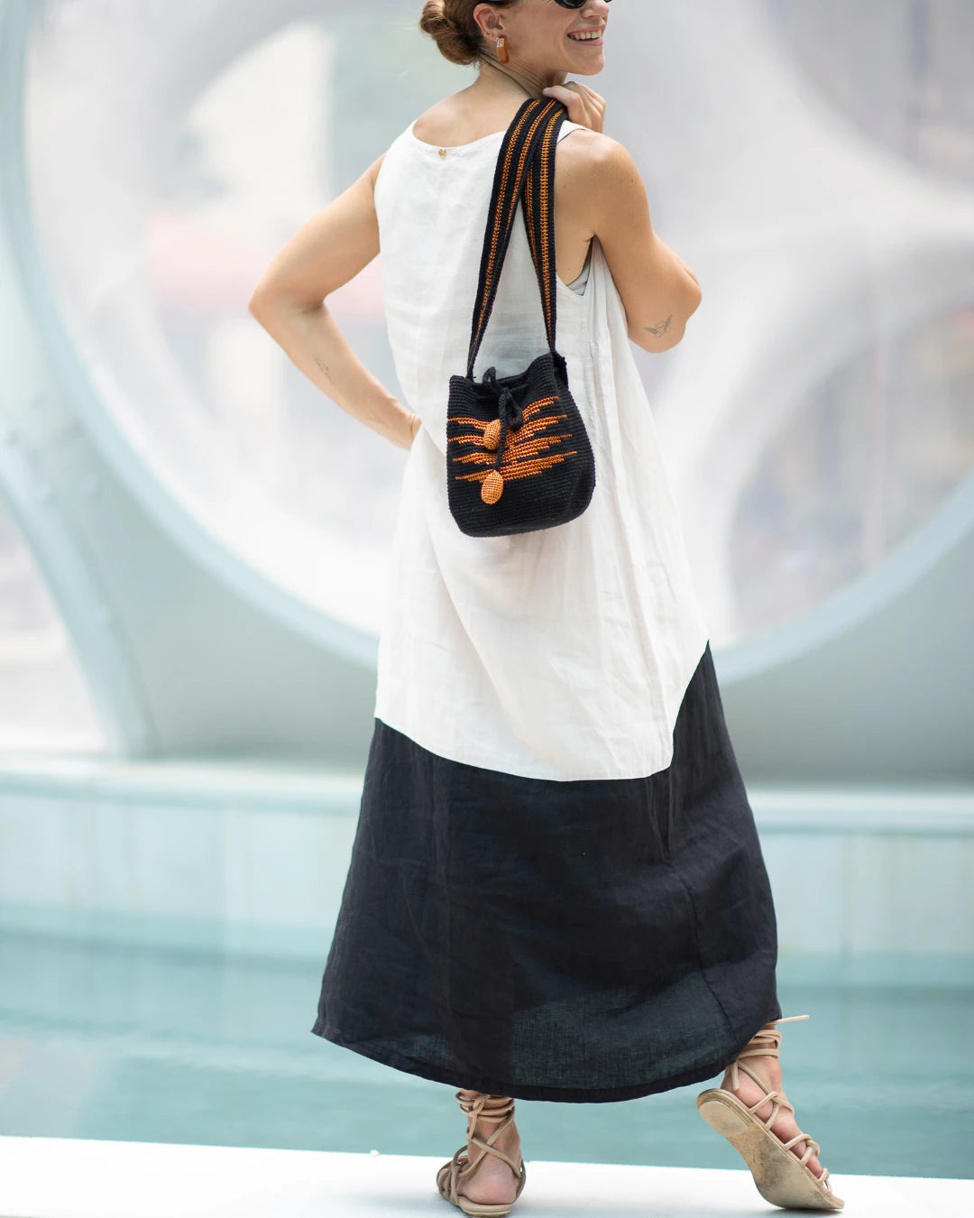 Sari Bucket Bag | Black