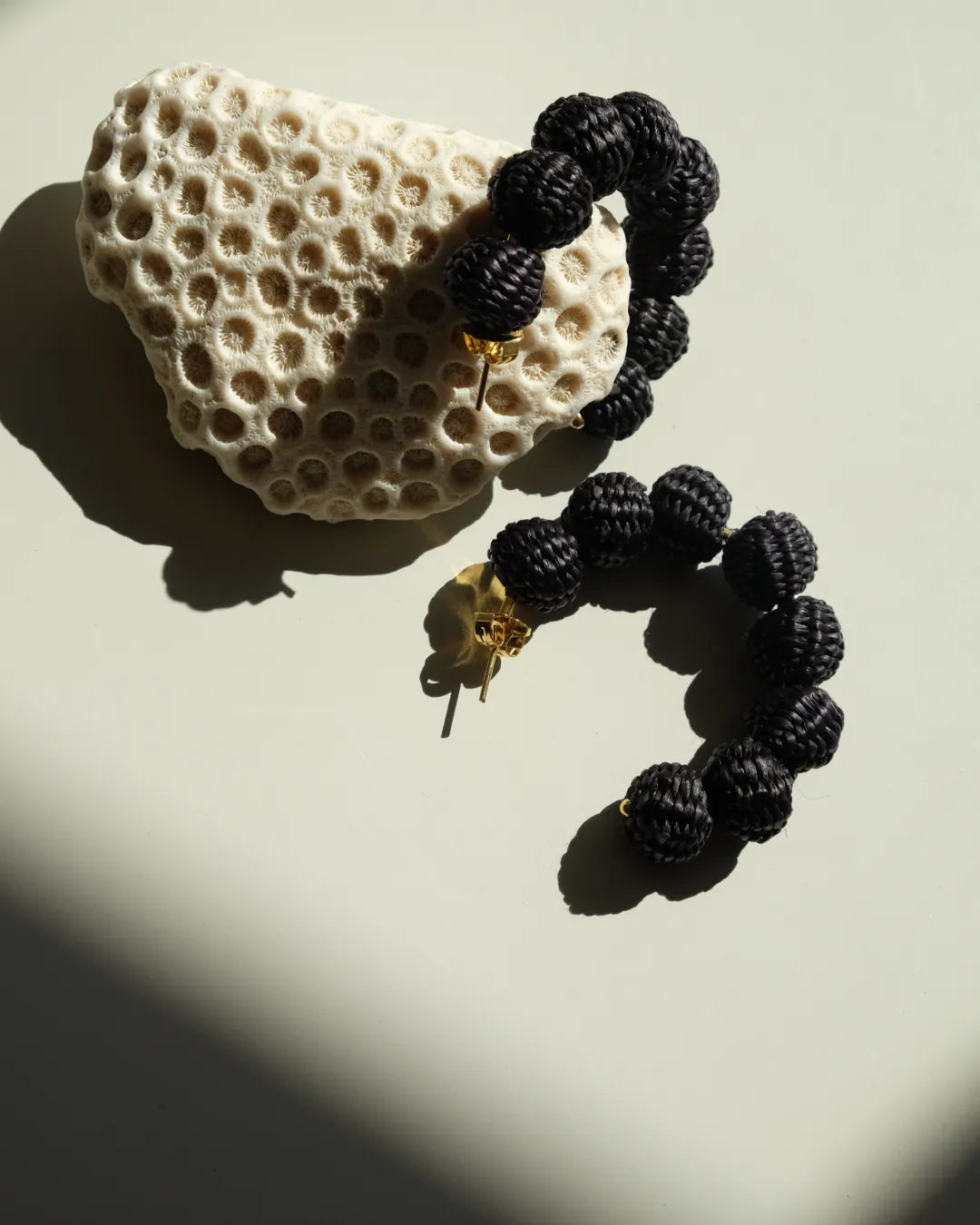 Verona Earrings | Black