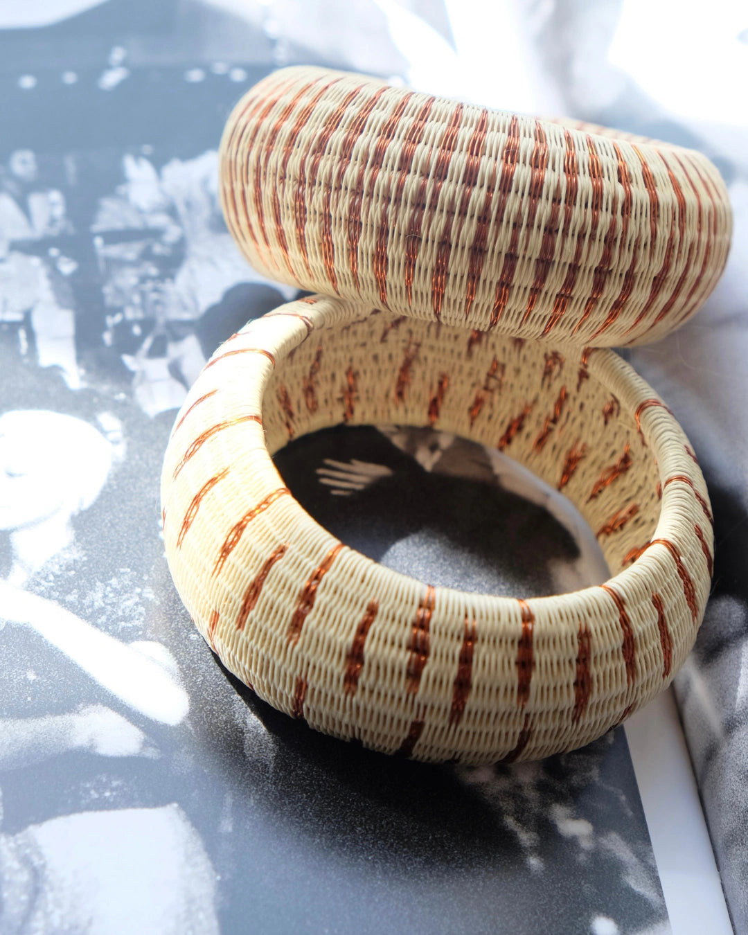 Franca Werregue Fiber Bracelet - Copper - Cōper Shop