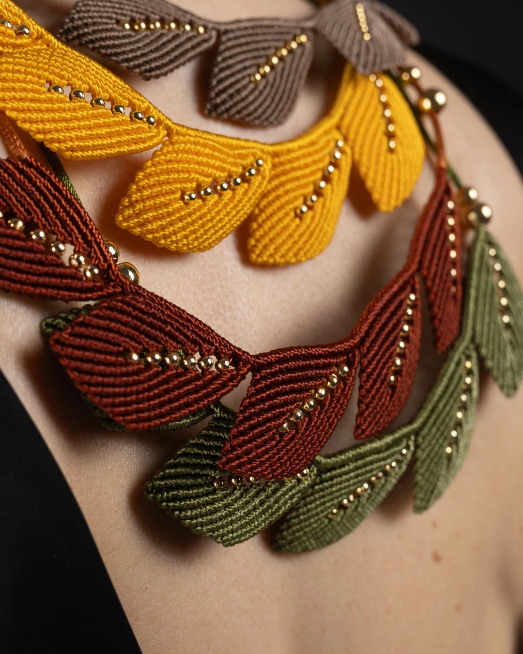 Aura Necklace | Terracotta