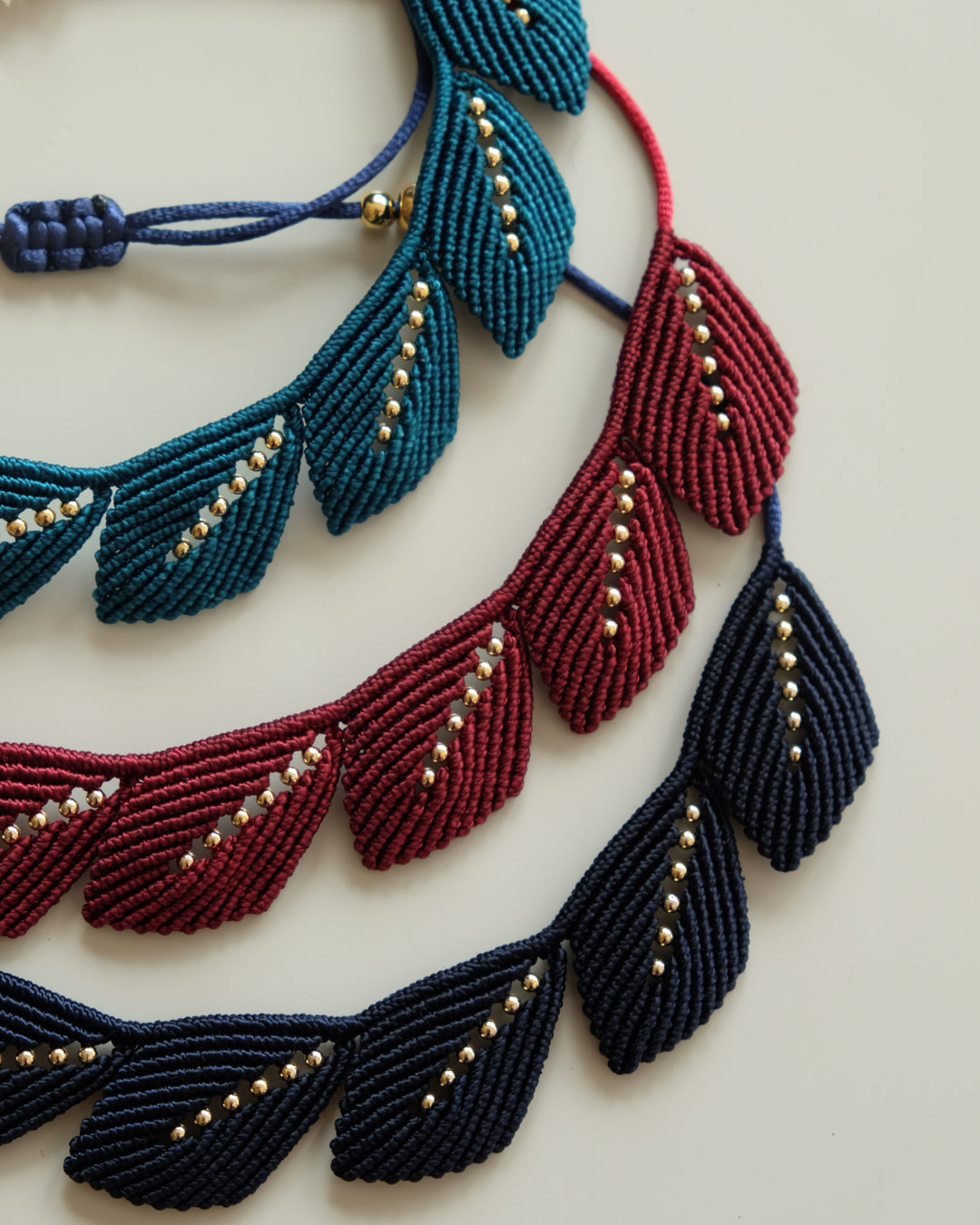 handmade artisan necklaces crafted by Colombian artisans