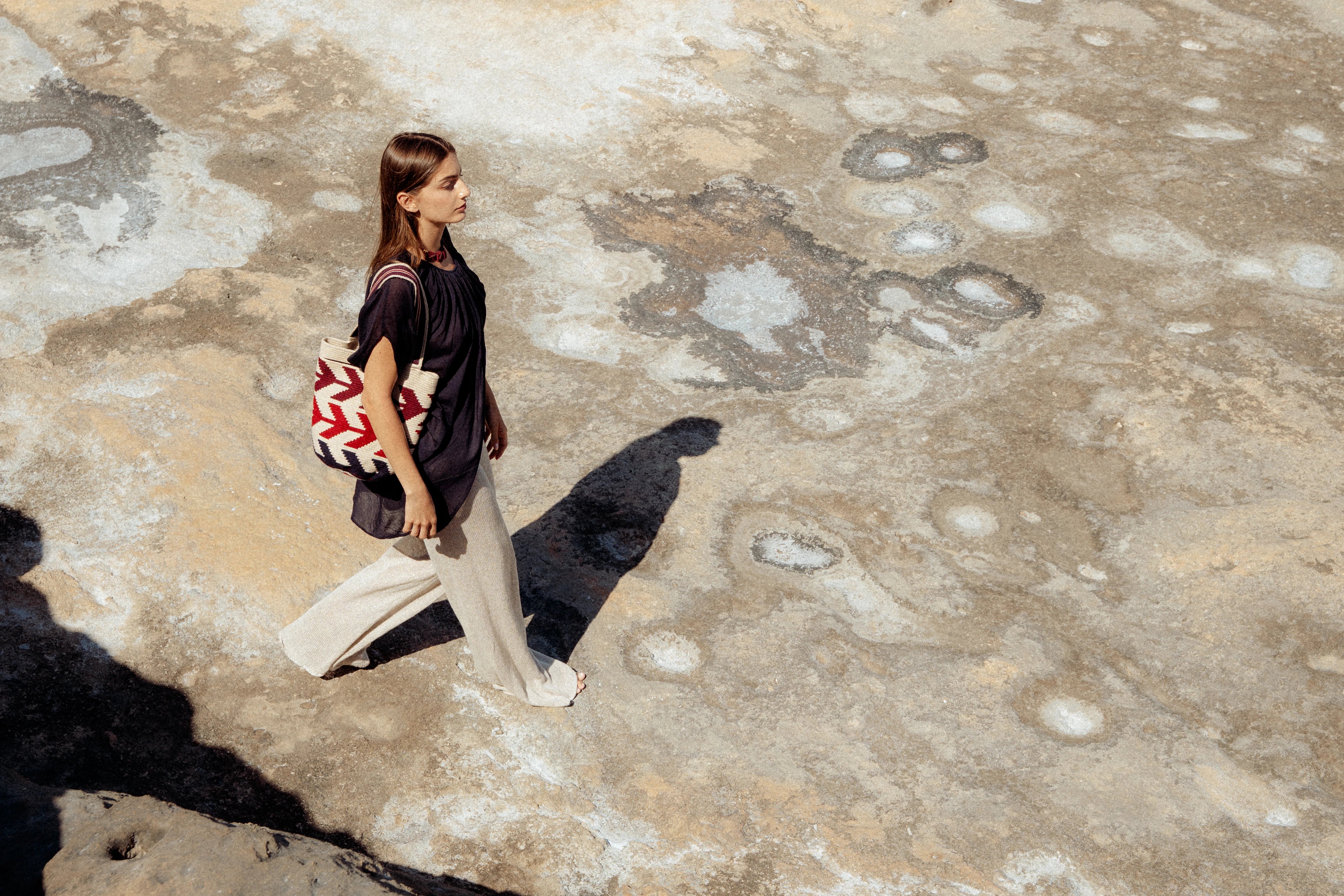 Cōper Wayuu Bag handmade in Colombia