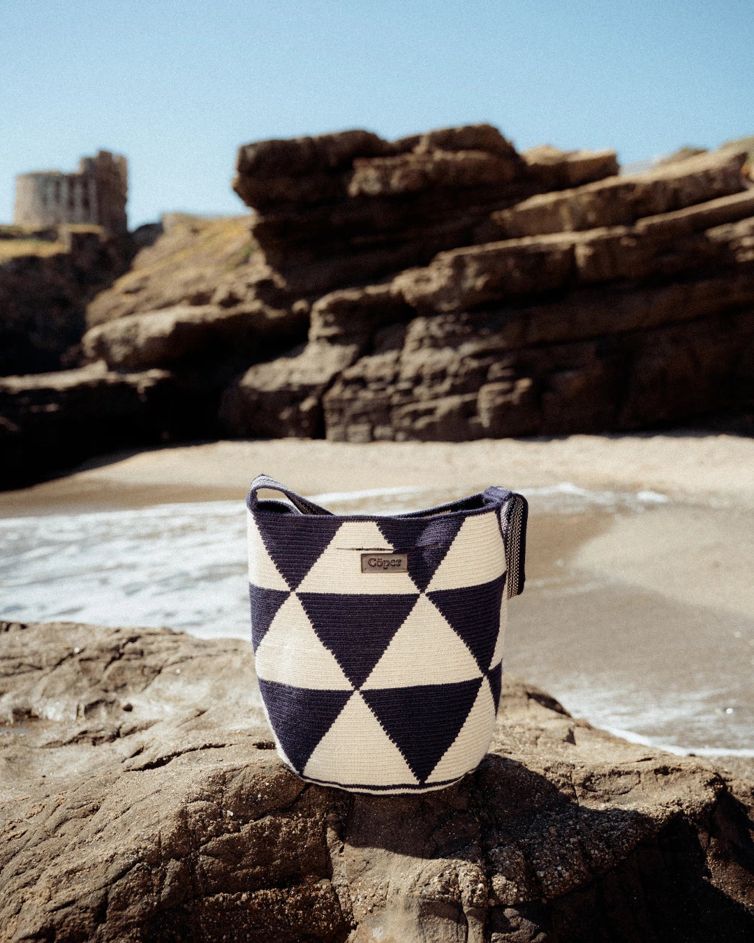Irene 11 Wayuu Bag - Navy Blue - Cōper Shop