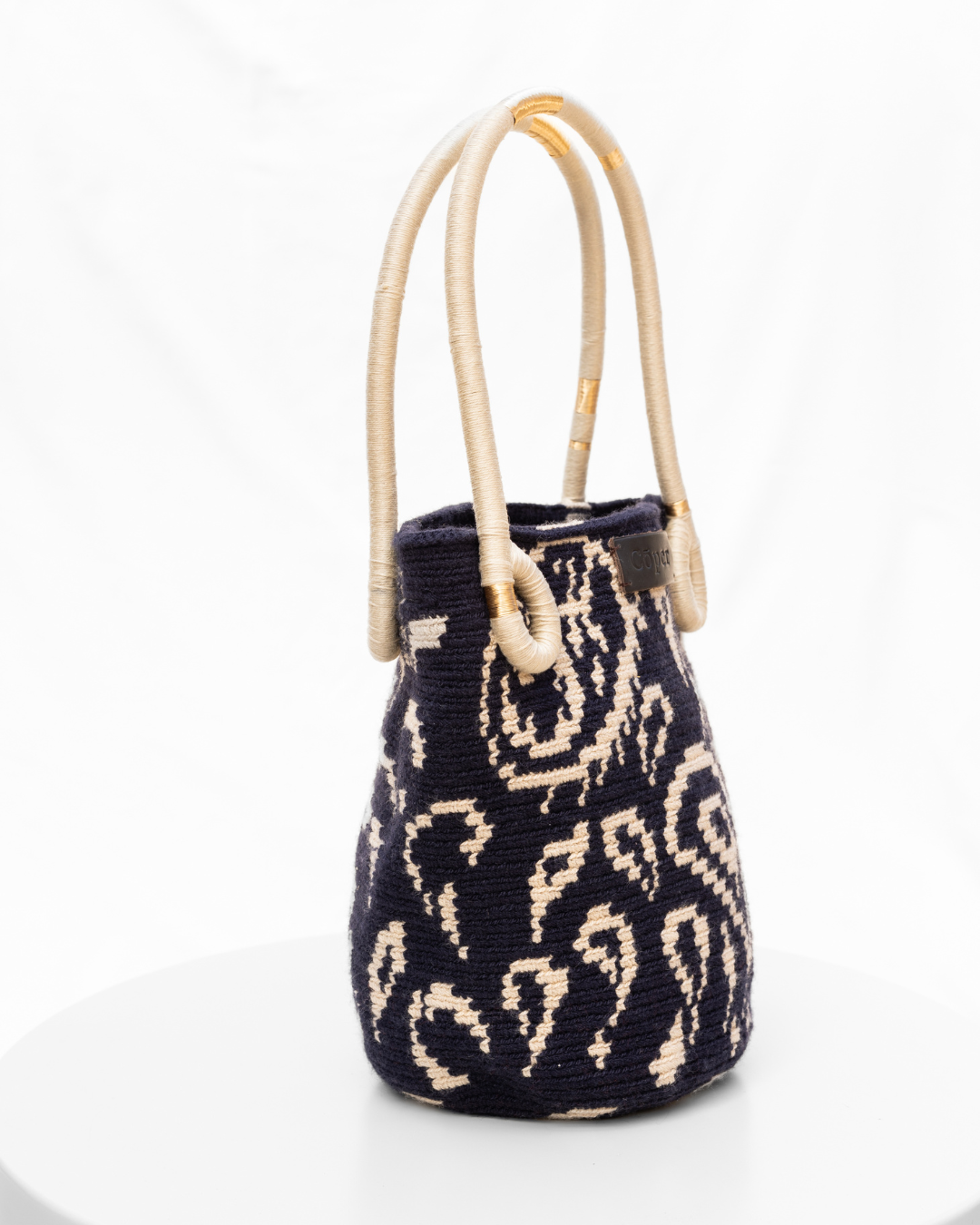 Casilda Wayuu Mini Bag - Navy - Cōper Shop