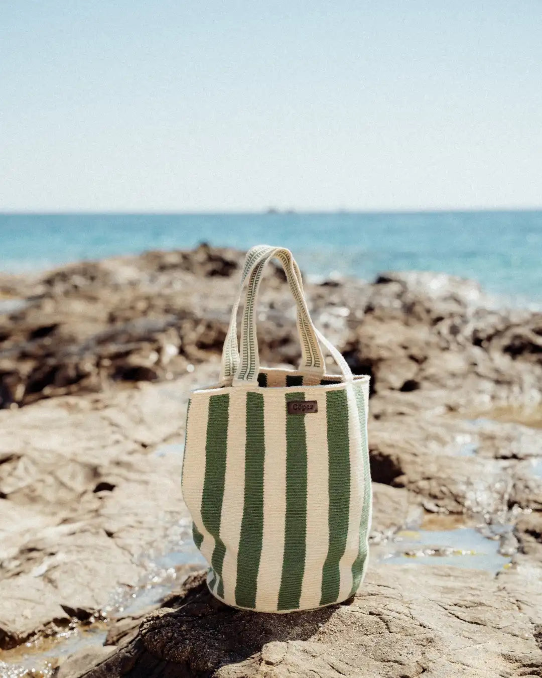 Celia Tote 44 Wayuu Bag - Salvia - Cōper Shop