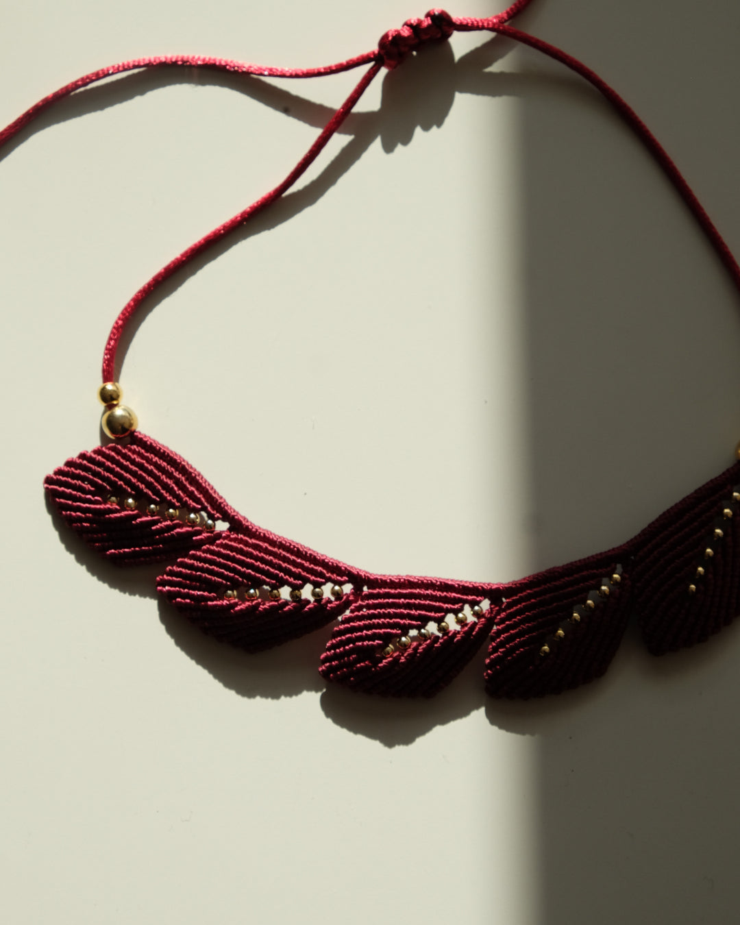 Aura Necklace | Malbec - Cōper Shop