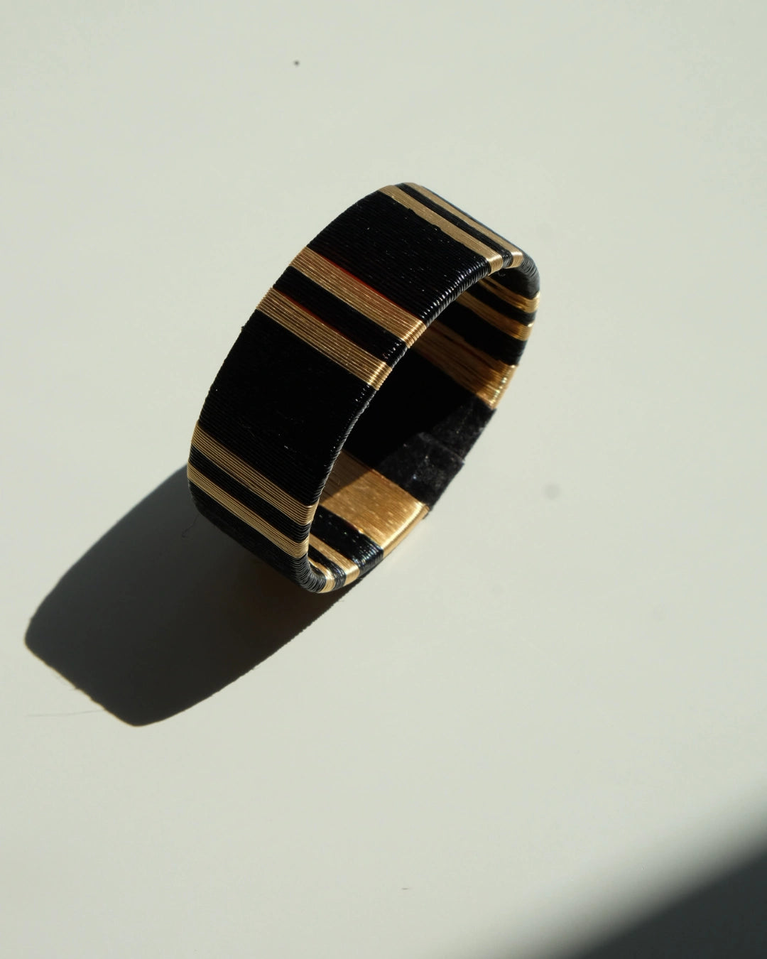 Lorenza Bracelet 2.0 | Black & Gold