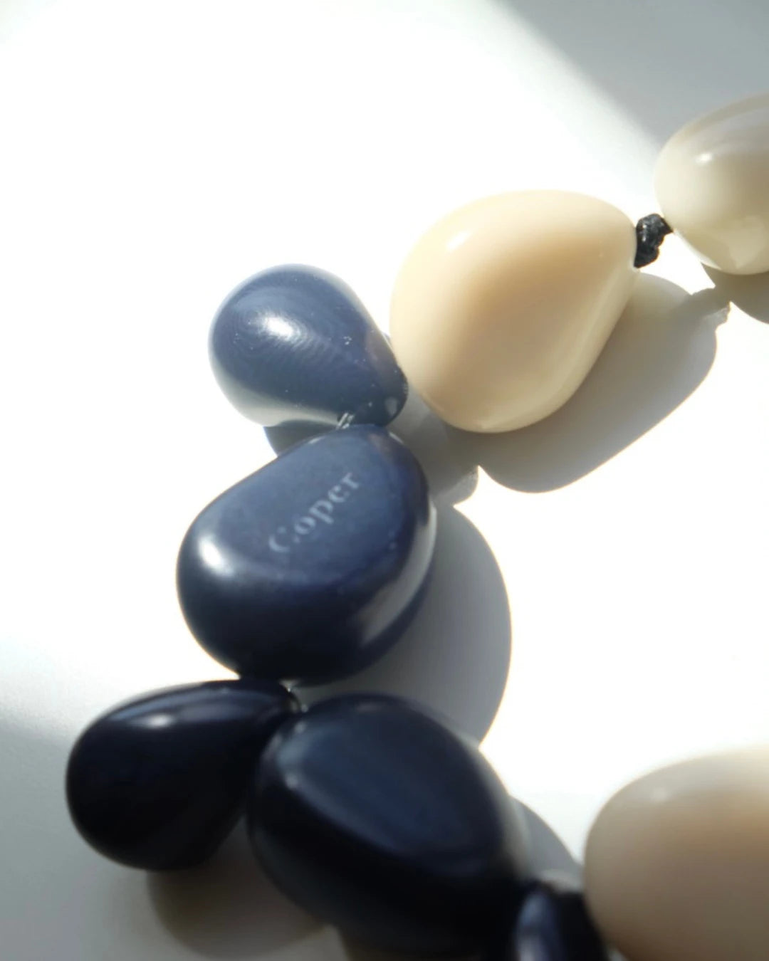 MARINA NECKLACE NAVY BLUE - Cōper Shop