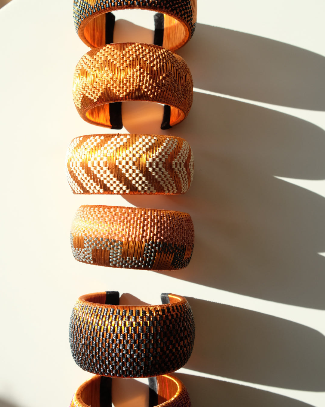 Sienna Bracelet | Copper & Off White - Cōper Shop