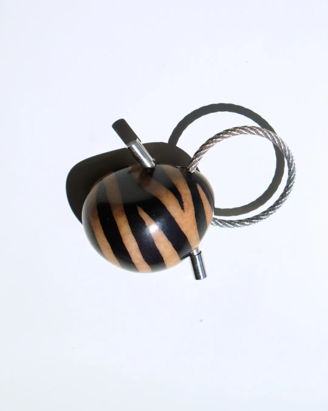 Tagua Keychain  | Brown