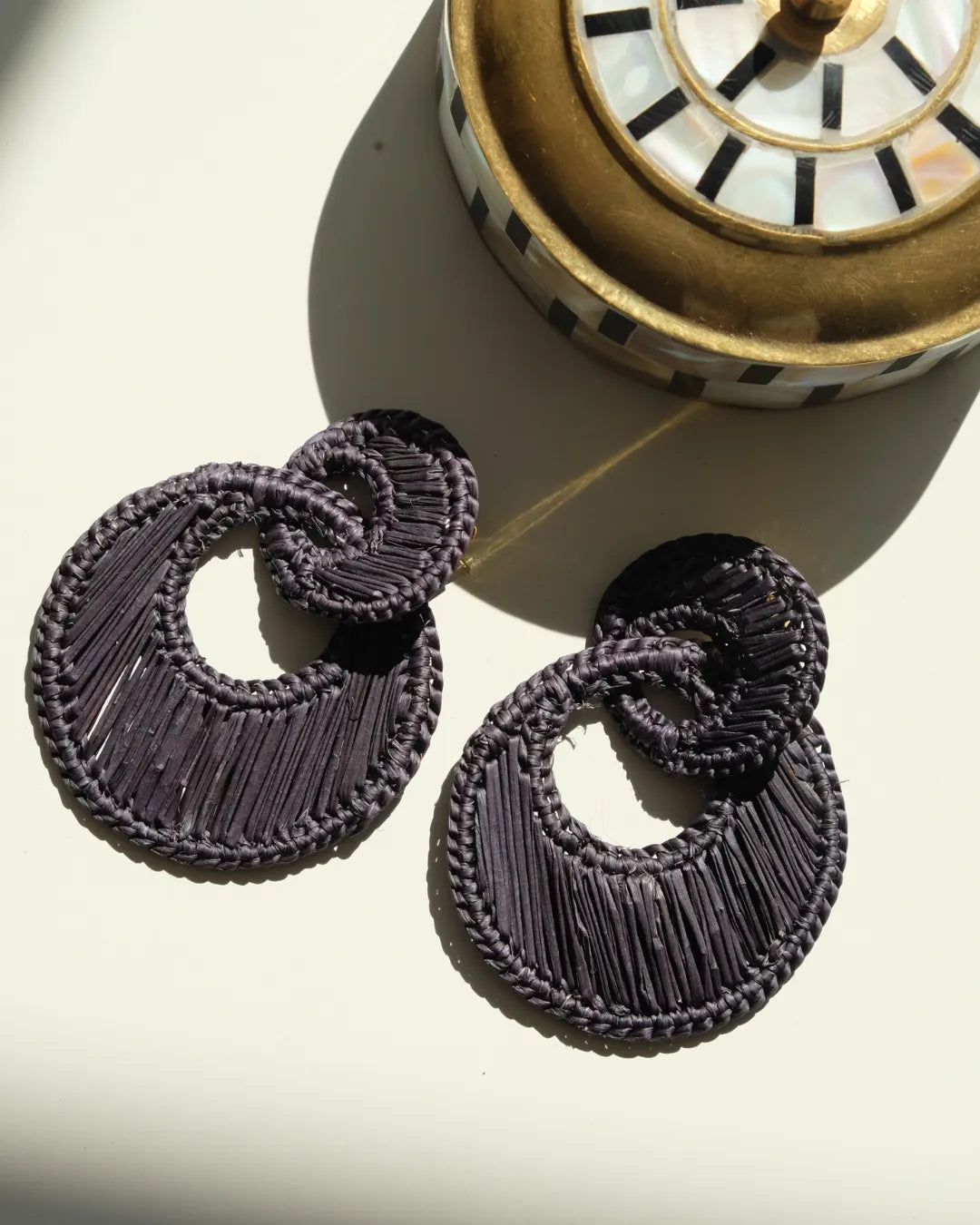 Carmina Earring  | Black