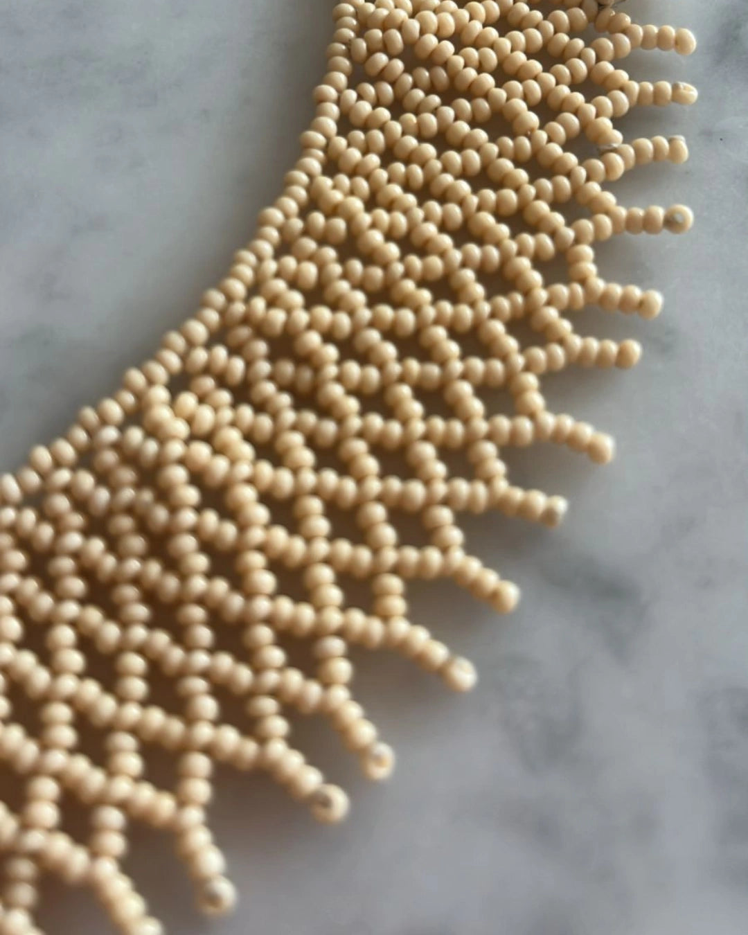 Leticia Necklace | Beige