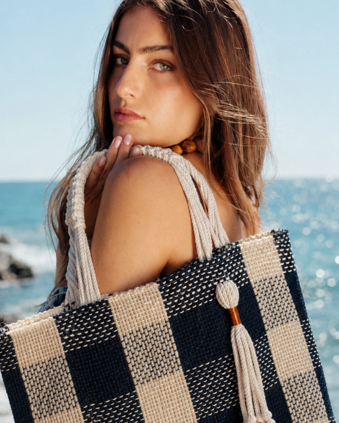 Rania Fique Tote Bag - Mostaza
