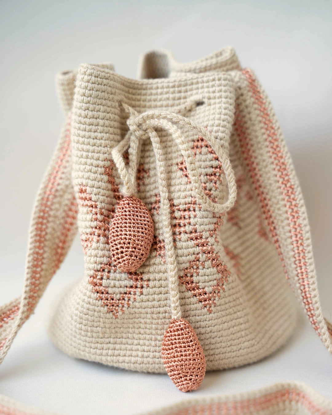 Sierra Bolso Bucket | Beige