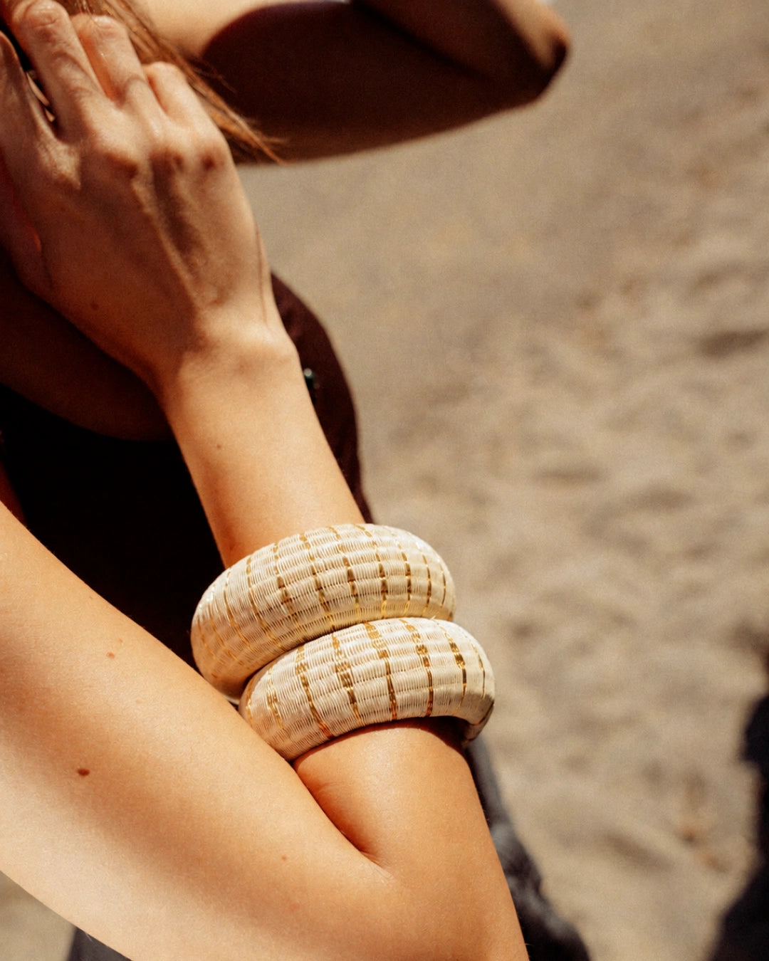 Franca Werregue Fiber Bracelet – Gold - Cōper Shop