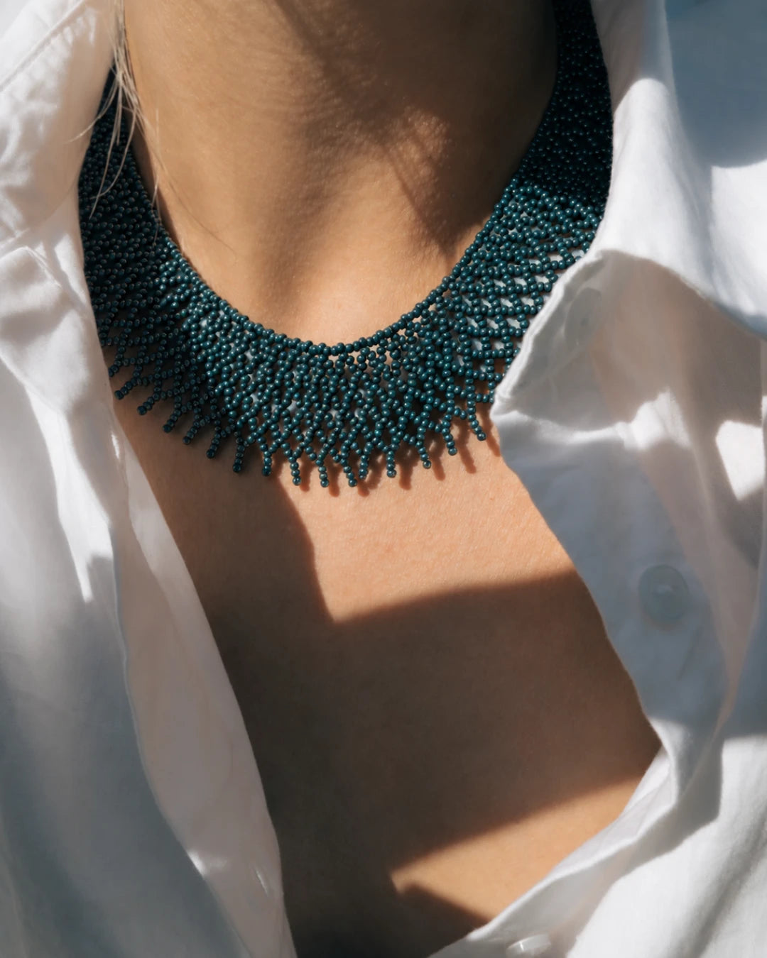 Collar Leticia | Marrón oscuro