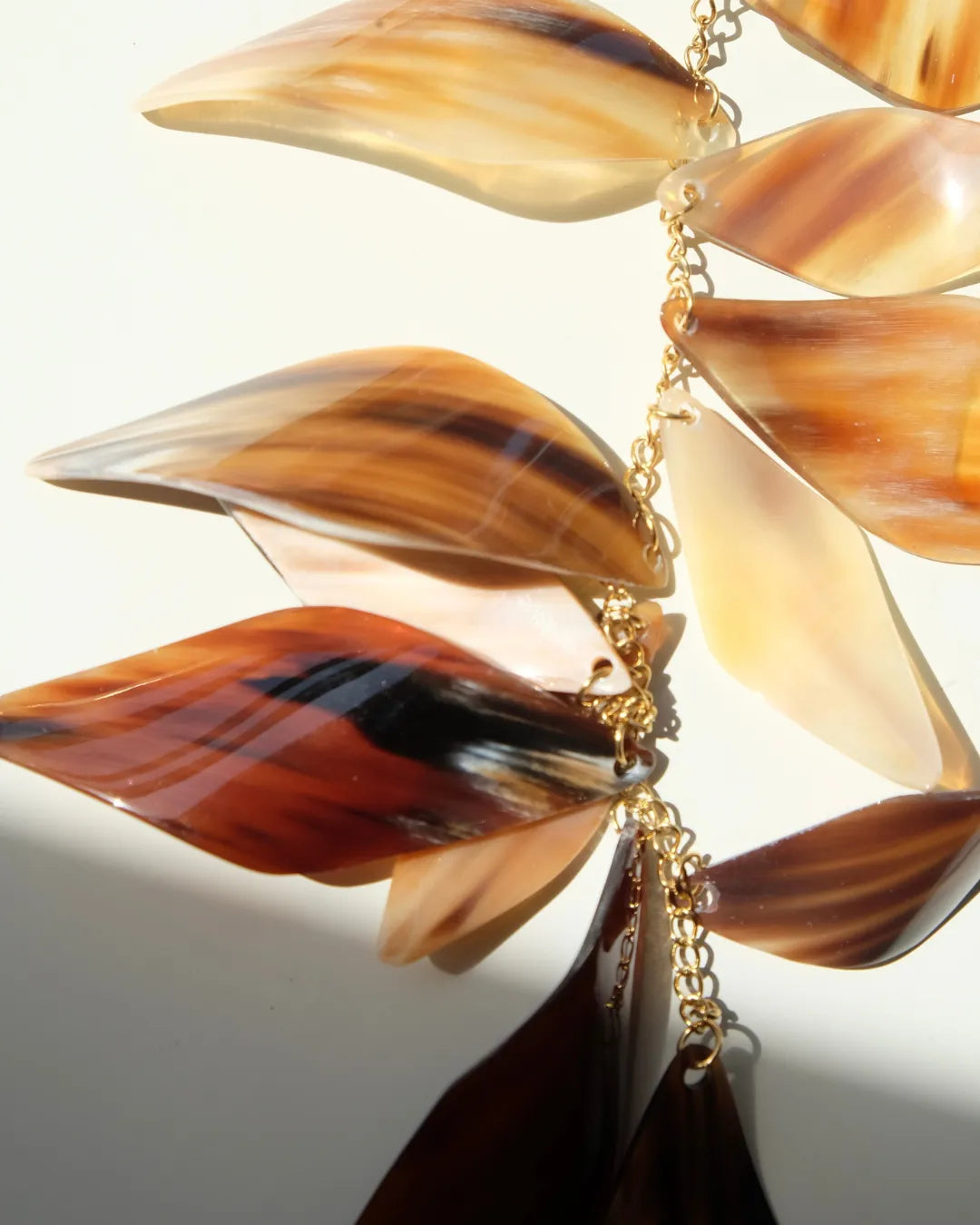 Serena Horn Necklace - Sand - Cōper Shop